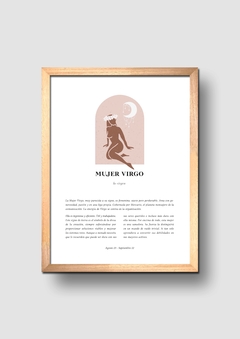 Cuadro Signos Mujer Virgo - comprar online