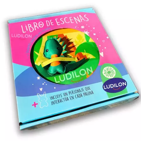 Libro Sensorial Tierra de Dinos