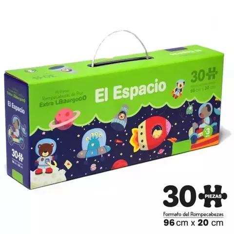 Rompecabezas Extra Laaargo de "El Espacio".