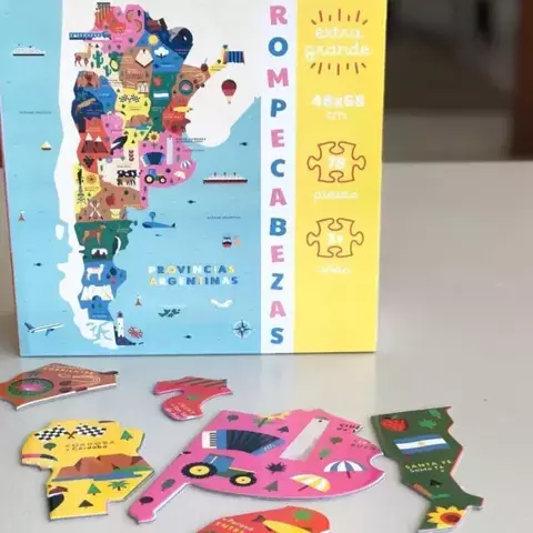 Rompecabezas Provincias Argentinas