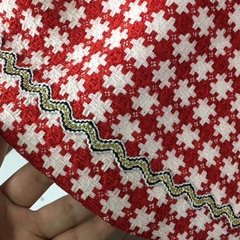 Vestido e Casaco Vermelho Inspired - comprar online