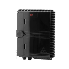 Fdb Caja Exterior Ftth 2X16 Completa C/agarre Reforzado Negro CON SPLITTER DE 1X8 X 10 Unidades