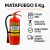 matafuegos polvo abc x 5 kg sello IRAM
