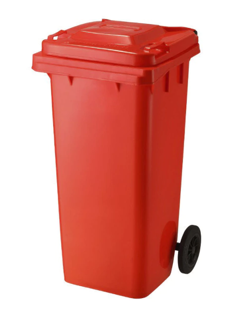 CONTENEDOR DE BASURA 120 LTS CON RUEDAS - Pampaclean Limpieza Profesional