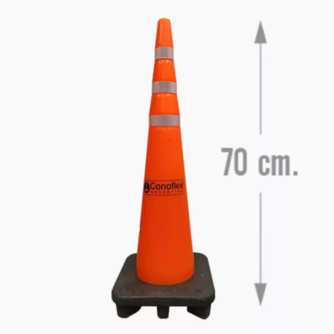 CONO TRANSPORTE con base - 70 cm