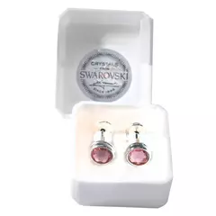 Abridores de plata modelo susano , centro con piedra crista Swarovski - comprar online