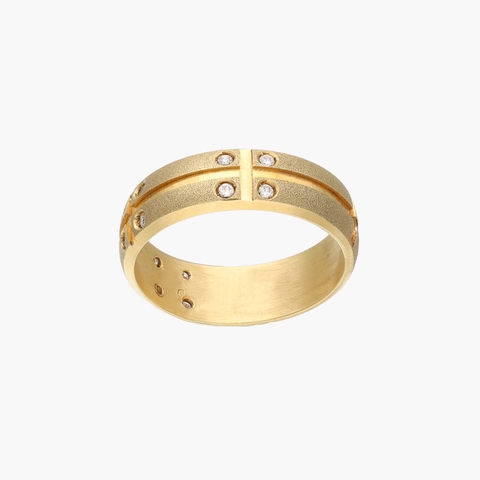 Par alianzas de oro 18 klt Mod Milano