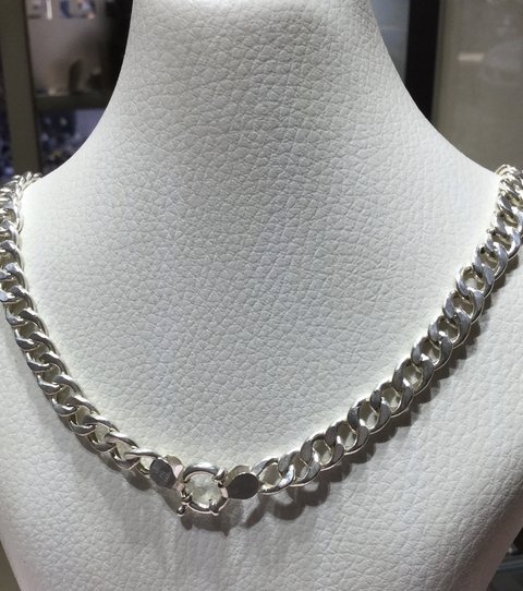 Cadena Plata groumet 50 cm