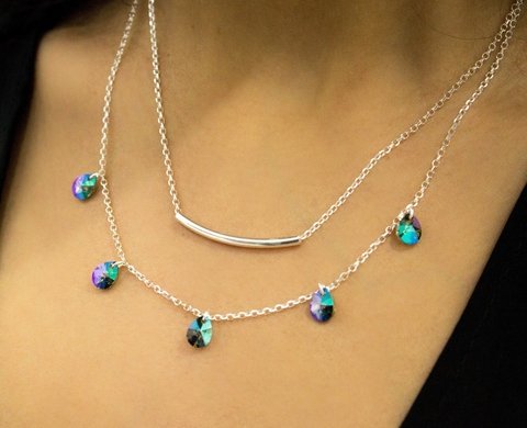 Collar de plata