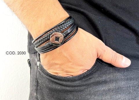 Pulsera de cuero 2030