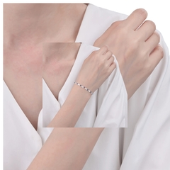 Pulsera Puntos De Luz en plata 925 - comprar online