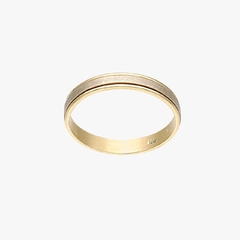 PAR ALIANZAS DE ORO 18 KLT
