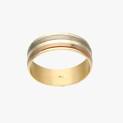 par de alianzas de oro 18 klt