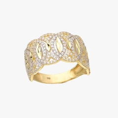 anillo de oro 18 klt