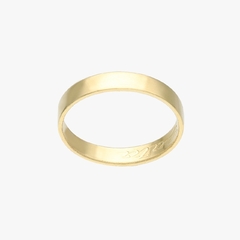 par alianzas de oro 18 klt mod cinta