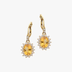 par aros de oro 18 klt