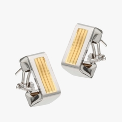 par aros de oro 18 klt