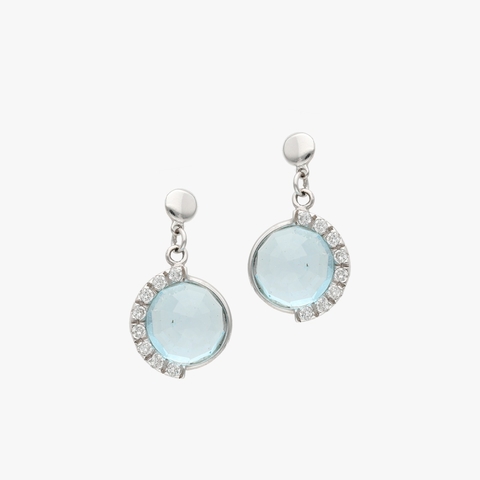 par aros de oro 18 klt