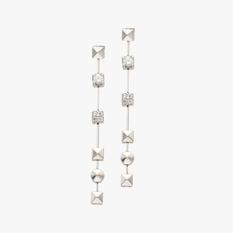 par aros de oro 18 klt