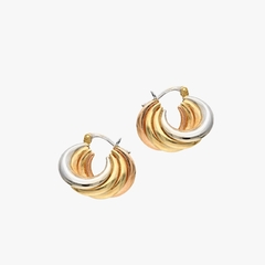 par aros de oro 18 klt
