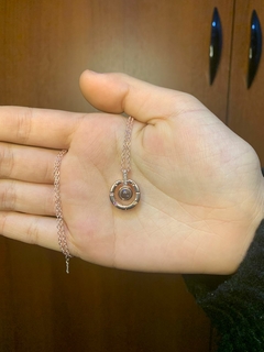 Collar Te Amo 100 idiomas+Cajita de regalo - tienda online