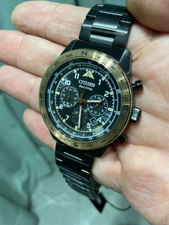 Reloj Citizen Cronografo para Hombre - Modelo Eco Drive - CA455689E en internet