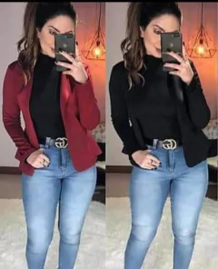 BLAZER NEOPRENE BABADO