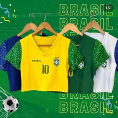 CROPPED COPA BRASIL PAETE