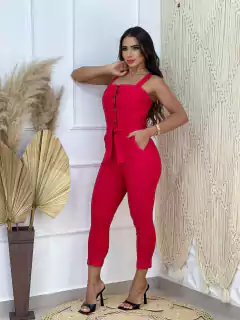 Macacão Acinturado Alza