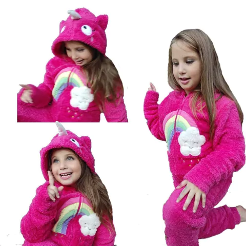 Pijama ARCOIRIS CORDERITO BIFAZ