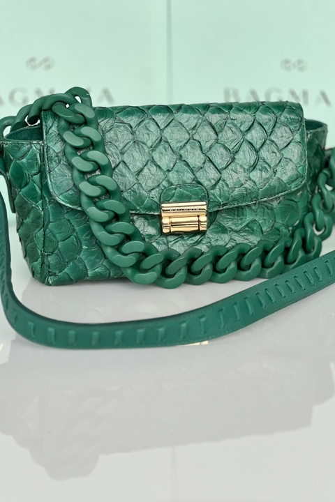 BAGMAIA BossA Verde Apatita - Bag e Max clutch