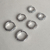MILA HOOPS SILVER (x1)