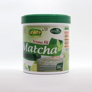 Banner da categoria Matcha Termo Fit com Stévia 220 g - Unilife -