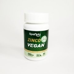 Banner da categoria Zinco Vegan 60 Cápsulas 280 mg com selo SVB -Apisnutri -