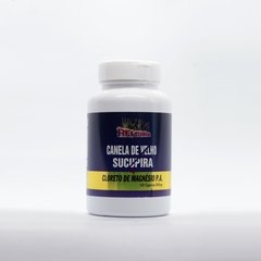 Canela de Velho C/ Sucupira Cloreto de Magnesio - 120 Cápsulas 500 mg - Rei Terra -