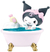 Furotomo Warm Bath Time Sanrio Characters - Kuromi