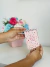 Mini bloquinho capa MDF
