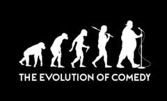 Camiseta - The Evolution Of Comedy - comprar online