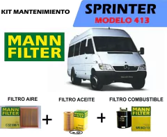 KIT 3 FILTROS MANN FILTERS - SPRINTER 413/ 313
