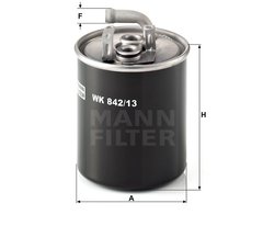 KIT 4 FILTROS MANN FILTER - SPRINTER 413 / 313