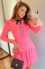 Vestido Curto Pink Laço - comprar online