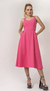 Vestido Midi Pink na internet