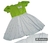 VESTIDO MANGA GLOBO "FB" ( X 6 UNIDADES ) - comprar online