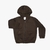 CAMPERA FRISA CANGURO "LIMUSIN" MARRON ( x 5 UNIDADES ) - comprar online