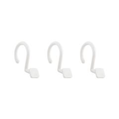 316 - GANCHOS PLASTICOS "CUADRO" - comprar online