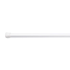 85000 - BARRAL PARA CORTINA DE BAÑO BLANCO