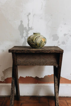 Vaso Ovni verde musgo - ÚNICO - comprar online