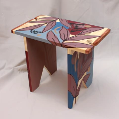 Banquetaça revoada rosa antigo
