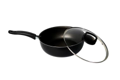 Panela Antiaderente com tampa de vidro 20cm - comprar online