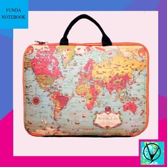 Funda Notebook Planisferio